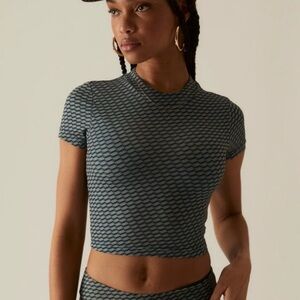 Kith Mulberry monogram shirt xs